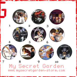 Death Note デスノート Anime Pinback Button Badge Set 1a or 1b ( or Hair Ties / 4.4 cm Badge / Magnet / Keychain Set )